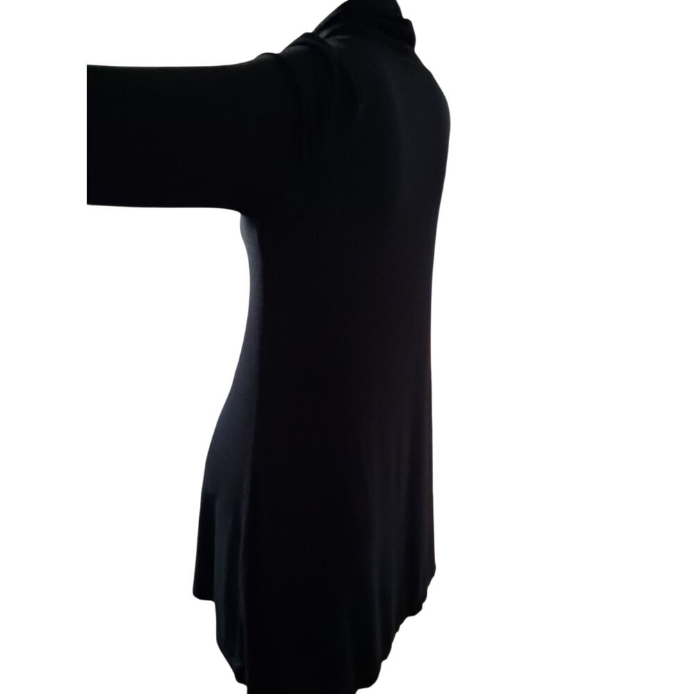 Cuddl Duds Womens sz M Casual Classic Grungecore Stretch Long Sleeve Cowl Tunic - Picture 4 of 11